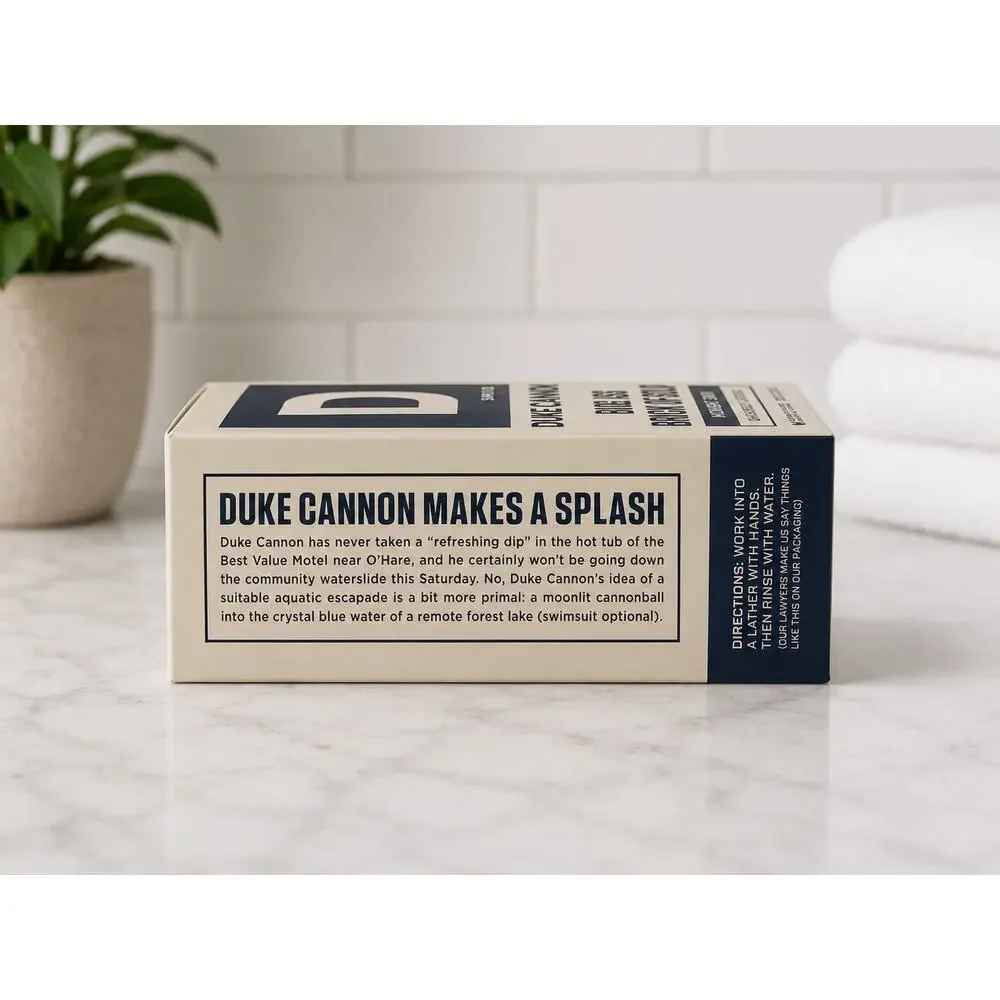 Duke Cannon bring fresh